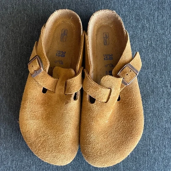 Birkenstock Boston in Mink suede 38 / 7-7,5 - Picture 10 of 16